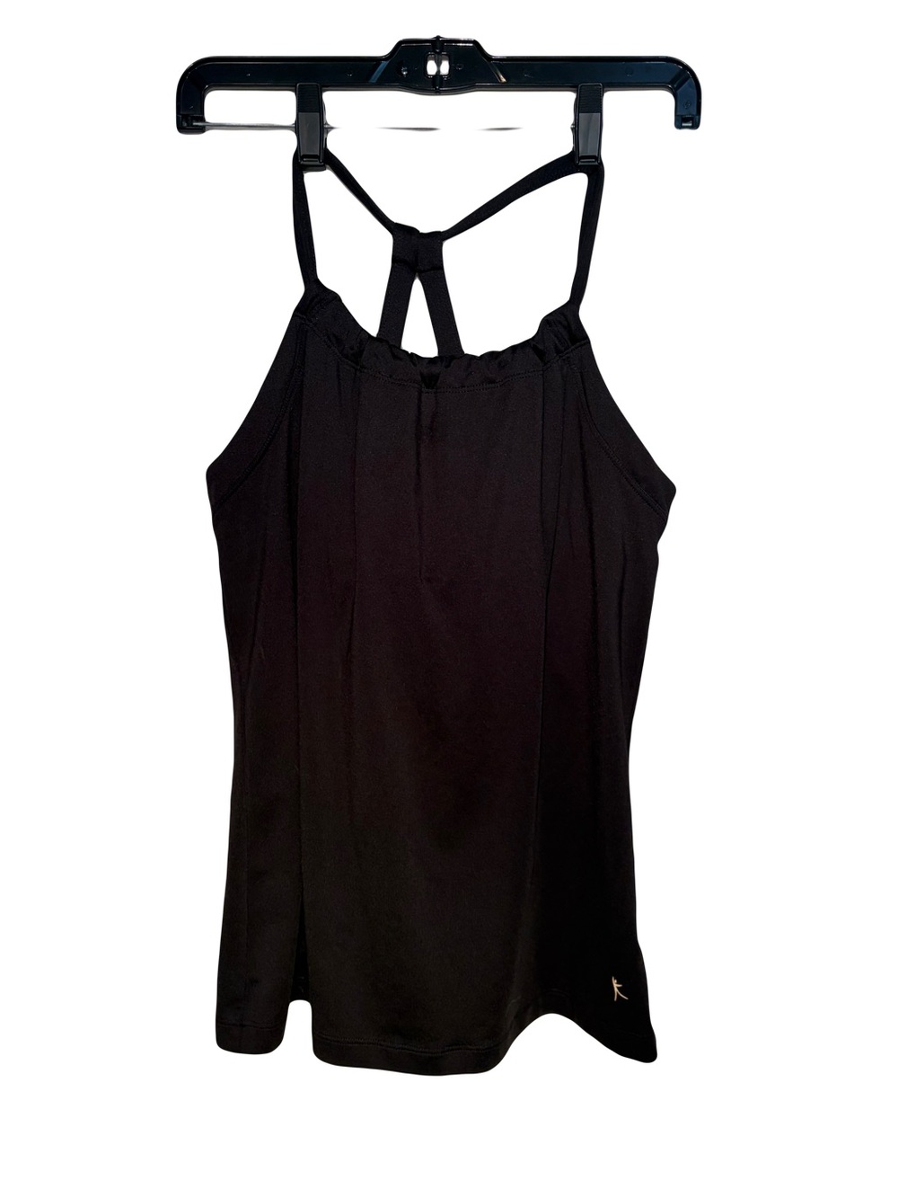 Danskin Now yoga Women's black Strappy Tank Top size large (12-14)